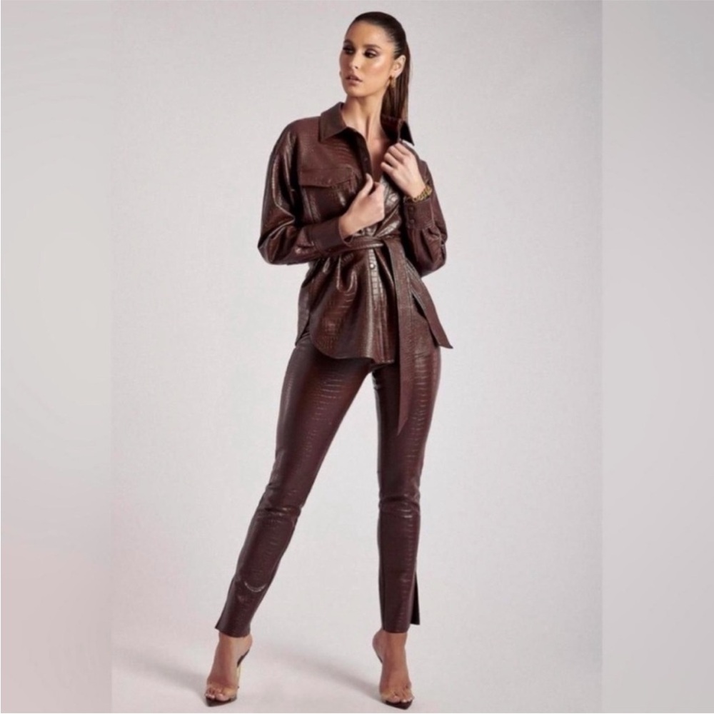 Meshki Annabelle Leather Pants